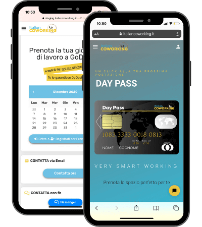 Day Pass In Action Mobile Popup