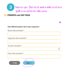 Daypass Help Form Di Prenotazione 2