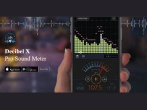 decibel x app fonometro professionale misura rumore