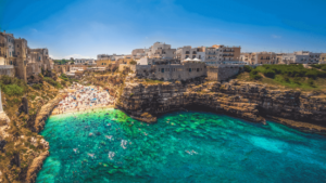 panorama polignano a mare puglia